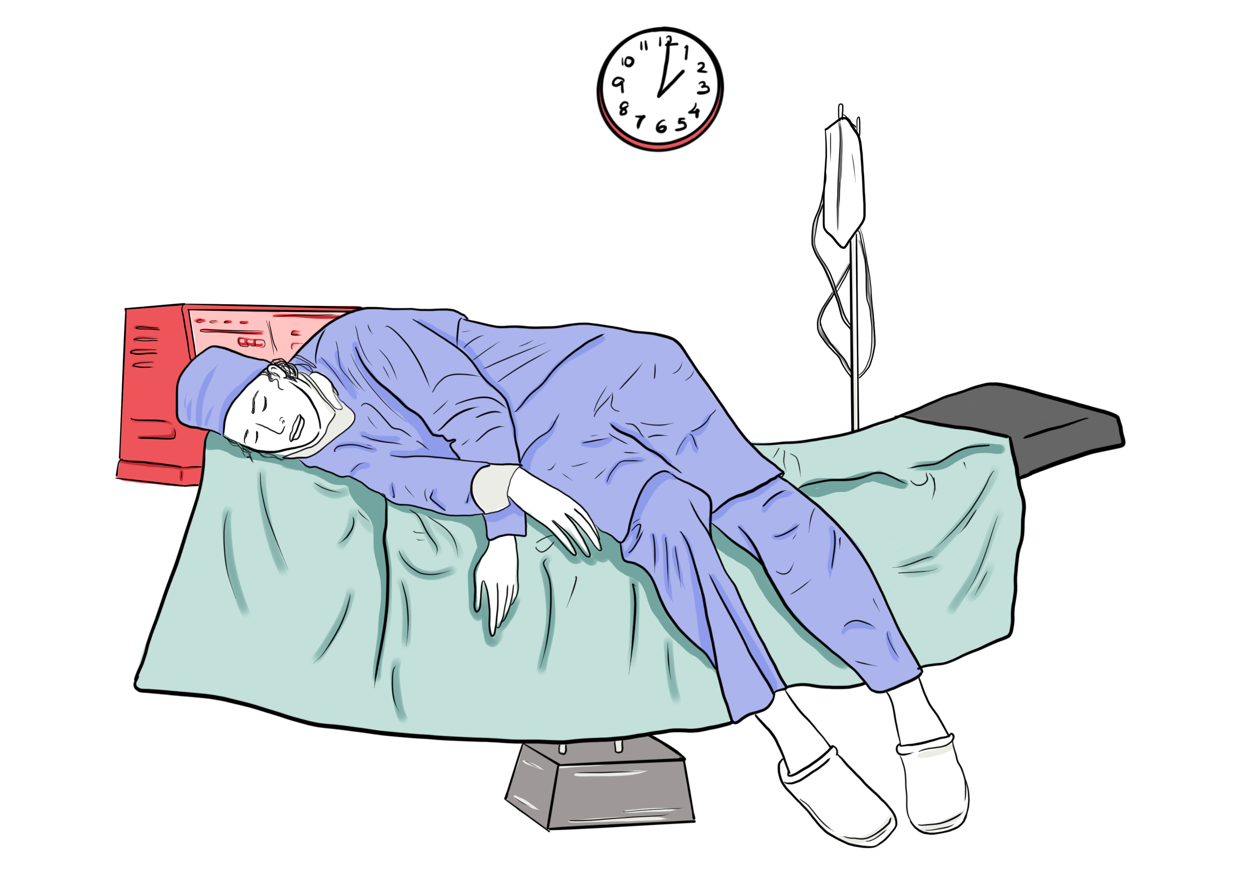 The Overworked, Sleep-Deprived Junior Doctor